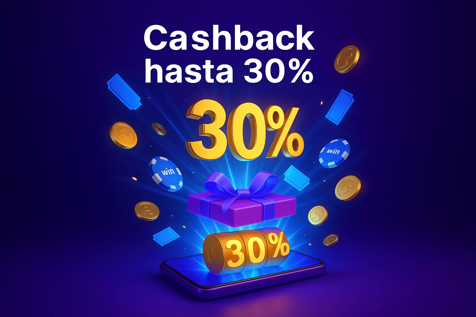 El casino 1win destaca por ofrecer un programa de bonificaciones excepcional que cautiva a los jugadores argentinos. Esta plataforma brinda oportunidades promocionales tanto para nuevos miembros como para aquellos usuarios que mantienen actividad constante en el sitio. Los apostadores pueden aprovechar el código promocional de 1win para desbloquear una bonificación mejorada al realizar su depósito inicial.  Manual Detallado sobre las Bonificaciones del Casino 1win Establecido en 2016, el casino virtual y plataforma de apuestas 1win conquistó rápidamente el reconocimiento favorable de la comunidad de jugadores argentinos. Esta plataforma opera con total legitimidad en Argentina gracias a su licencia otorgada por las autoridades de Curazao. Los apostadores argentinos descubrirán no solamente promociones atractivas, sino también opciones para realizar depósitos mediante métodos de pago nacionales libres de cargos extra.  El bonus code 1win vigente está disponible en los canales sociales del casino, permitiéndote potenciar tu aventura de juego. Descubrirás más adelante las estrategias para aprovechar los bonos de 1win y maximizar sus ventajas.  Promoción Inicial para Usuarios Recién Registrados en 1win La promoción 1win bono de bienvenida se reserva exclusivamente para jugadores argentinos que crean su cuenta en la plataforma del casino virtual por primera ocasión. Esta bonificación destaca por su proceso de activación sencillo: basta con realizar un depósito que cumpla el monto mínimo establecido para tu método de pago seleccionado y la promoción se añadirá de forma automática a tu cuenta.  Al registrarte, recuerda aplicar el bonus code 1win. Esta acción te habilitará una bonificación superior en tu depósito inicial: obtendrás 300% en lugar del 200% estándar. Los jugadores nuevos tienen acceso adicional a bonificaciones sin requisito de depósito. Estas promociones están ubicadas en la sección "Dinero Gratis". Como ejemplo, puedes obtener una bonificación gratuita con solo descargar la app móvil.  Promoción Inicial para Usuarios Recién Registrados en 1win  Tutorial para Aprovechar las Promociones del Casino en 1win Para comprender 1win bonus casino como usar, es esencial conocer las categorías de promociones presentes en la plataforma. Descubrirás bonificaciones diseñadas específicamente para apuestas deportivas y juegos de casino. También existen promociones exclusivas para entretenimientos particulares del casino, incluyendo tragamonedas y mesas con dealers reales. Cada promoción incluye detalles sobre los juegos compatibles con el bono otorgado.  Es fundamental revisar aspectos como: requisito de depósito mínimo, períodos para cumplir requisitos, ganancias máximas permitidas y demás condiciones. Esta metodología te garantizará el aprovechamiento óptimo de cada bonificación.  Promociones Especiales para Casino con Crupieres Reales de 1win 1win presenta diversas alternativas de bonificaciones para juegos con crupieres en vivo (frecuentemente mediante alianzas con desarrolladores). Entre estas destacan competencias organizadas por proveedores con fondos de premios sustanciales.  Aspecto	Características Ambiente de juego	El Casino en Vivo reproduce el ambiente auténtico de un establecimiento físico mediante dealers reales e interacciones instantáneas Catálogo de juegos	Ruleta, blackjack, baccarat y póker, incluyendo diversas modalidades Uso de bonificaciones	Bonos iniciales, devoluciones, recargas y promociones exclusivas aplicables en mesas en vivo Promociones para Slots en 1win Obtén un 500% sobre tu depósito y emplea estos fondos promocionales en las máquinas tragamonedas. Al depositar más de 20 €, obtienes 70 tiradas gratuitas complementarias.  Promociones Exclusivas para Aviator Bonificaciones mediante rondas sin costo (ejemplo: 20 jugadas sin riesgo). A diferencia del modo demostración, estas permiten obtener ganancias reales al acertar.  Bonificaciones para Entretenimientos de Mesa en 1win Promociones dedicadas a póker, baccarat, blackjack, sic bo, entre otros. La bonificación se añade como crédito extra para tus jugadas en mesas.  Promociones para Competiciones Deportivas Virtuales Por el momento no existen bonificaciones exclusivas para eventos deportivos virtuales. Consulta periódicamente la pestaña "Promociones y Bonos" para descubrir novedades.  Funcionamiento del Sistema de Devolución en 1win Argentina